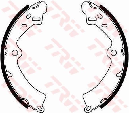 TRW GS8278 Brake Shoe Set