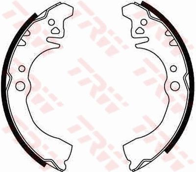 Brake Shoe Set TRW GS8281
