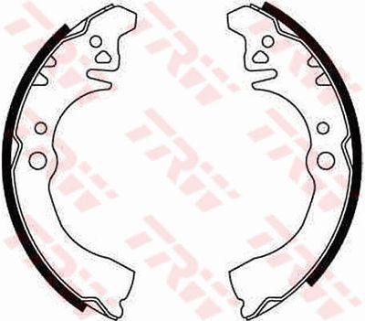 Brake Shoe Set TRW GS8283