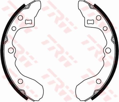 TRW GS8286 Brake Shoe Set
