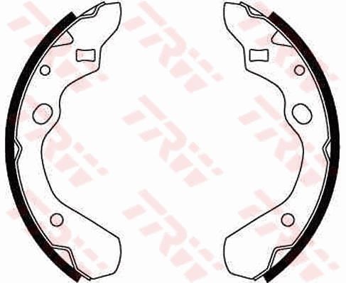 TRW GS8290 Brake Shoe Set