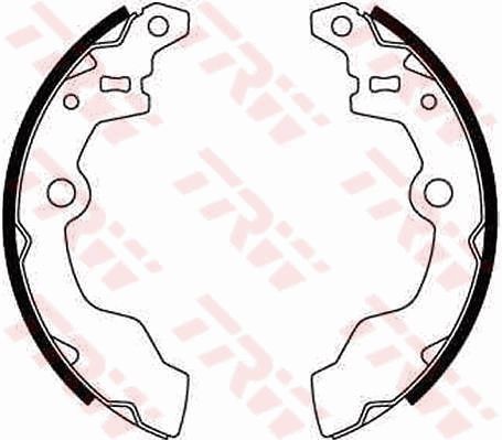 TRW GS8302 Brake Shoe Set