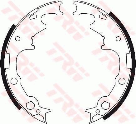 TRW GS8413 Brake Shoe Set
