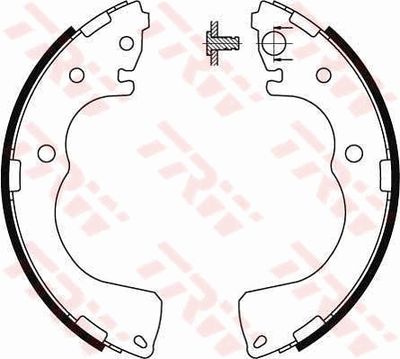 Brake Shoe Set TRW GS8435