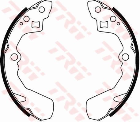 TRW GS8456 Brake Shoe Set