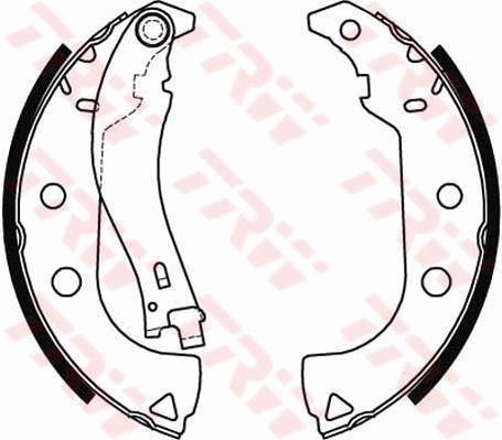 TRW GS8484 Brake Shoe Set