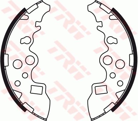 TRW GS8485 Brake Shoe Set