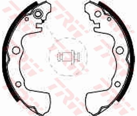 TRW GS8508 Brake Shoe Set