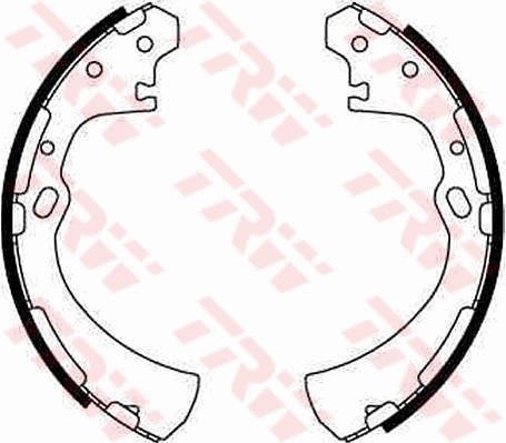 TRW GS8512 Brake Shoe Set