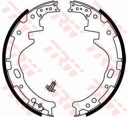 TRW GS8513 Brake Shoe Set