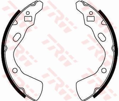 Brake Shoe Set TRW GS8519