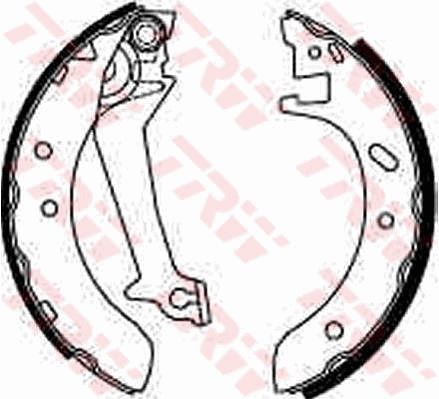 TRW GS8537 Brake Shoe Set
