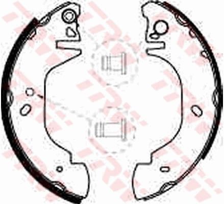 TRW GS8539 Brake Shoe Set