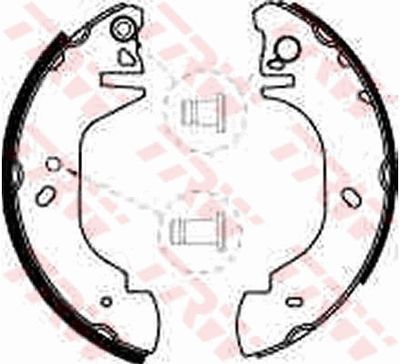 Brake Shoe Set TRW GS8539