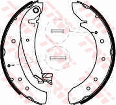 TRW GS8546 Brake Shoe Set