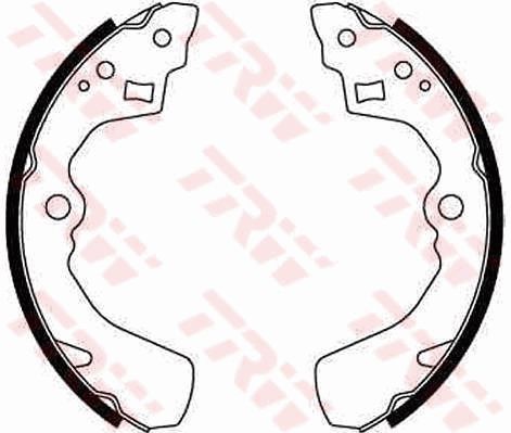 TRW GS8549 Brake Shoe Set