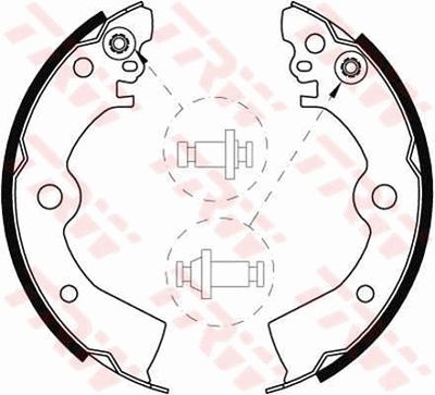 Brake Shoe Set TRW GS8556