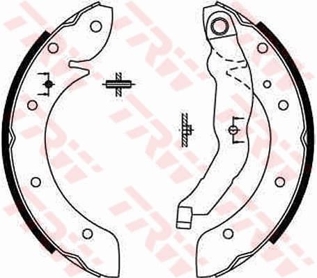TRW GS8567 Brake Shoe Set