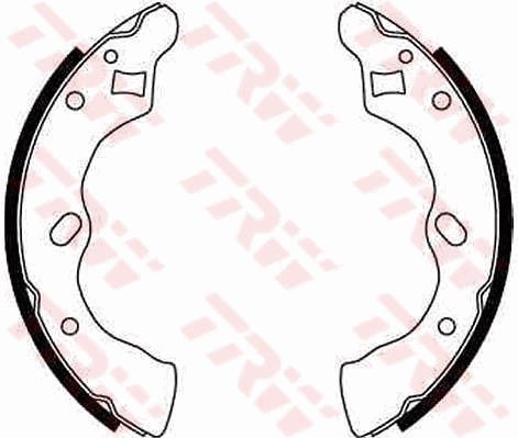 TRW GS8581 Brake Shoe Set