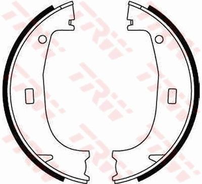 Brake Shoe Set, parking brake TRW GS8594