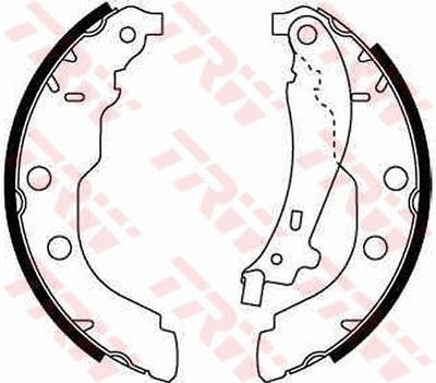 Brake Shoe Set TRW GS8617