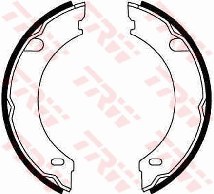 TRW GS8621 Brake Shoe Set, parking brake