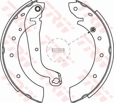 TRW GS8622 Brake Shoe Set