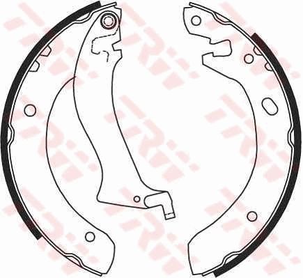 TRW GS8633 Brake Shoe Set