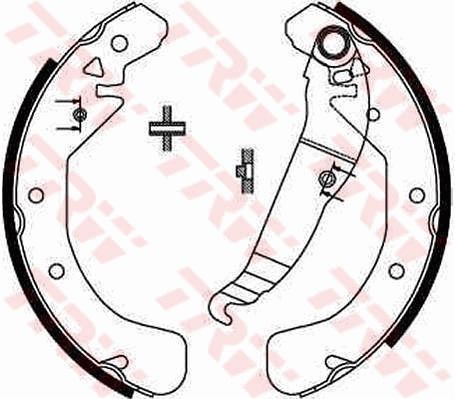 TRW GS8637 Brake Shoe Set