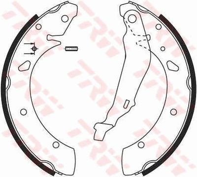 Brake Shoe Set TRW GS8640