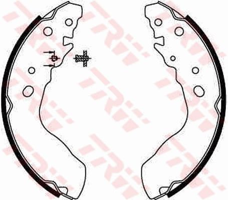 TRW GS8641 Brake Shoe Set