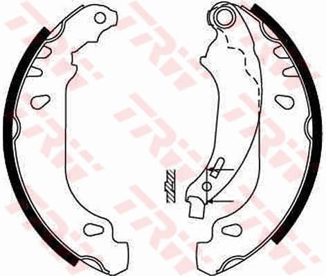 TRW GS8642 Brake Shoe Set