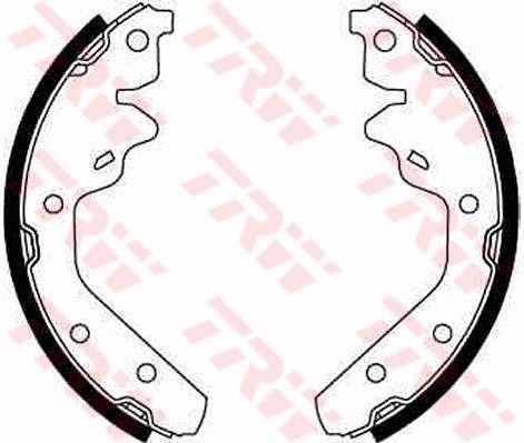 TRW GS8644 Brake Shoe Set