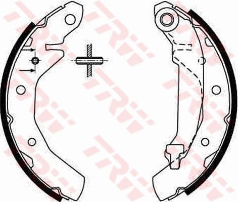 TRW GS8645 Brake Shoe Set