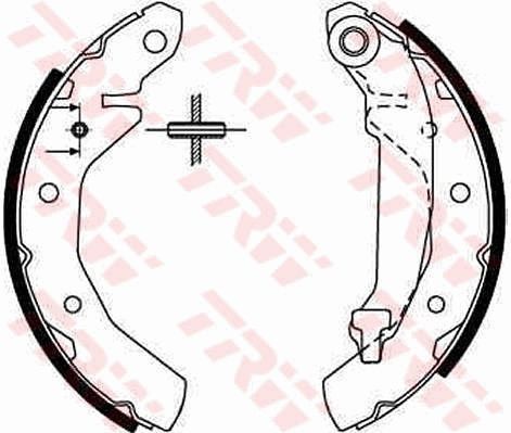 TRW GS8646 Brake Shoe Set