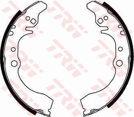 TRW GS8647 Brake Shoe Set