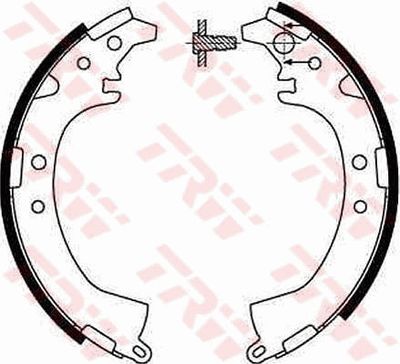 Brake Shoe Set TRW GS8649