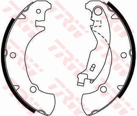 TRW GS8654 Brake Shoe Set