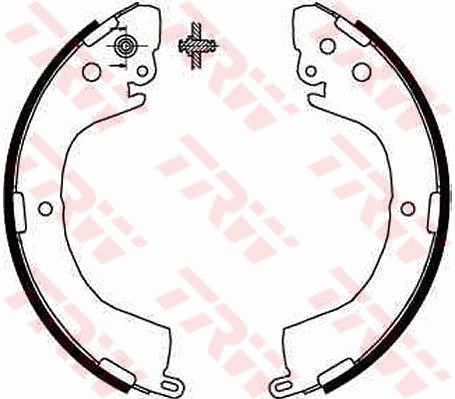 TRW GS8667 Brake Shoe Set