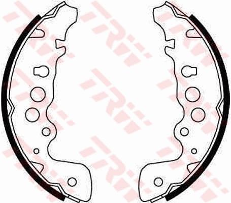TRW GS8670 Brake Shoe Set