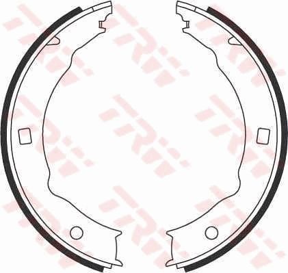 TRW GS8683 Brake Shoe Set, parking brake