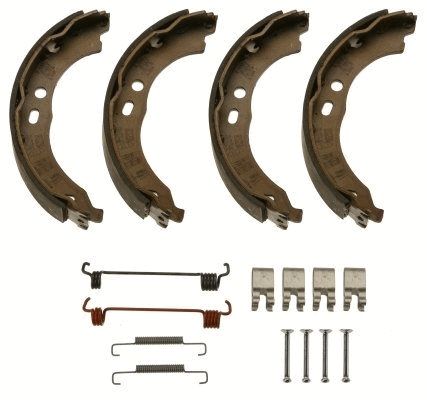 TRW GS8744 Brake Shoe Set, parking brake