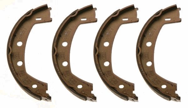 TRW GS8751 Brake Shoe Set, parking brake