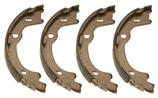 TRW GS8757 Brake Shoe Set, parking brake