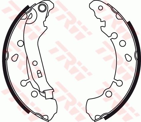 TRW GS8778 Brake Shoe Set
