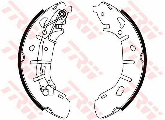 TRW GS8799 Brake Shoe Set