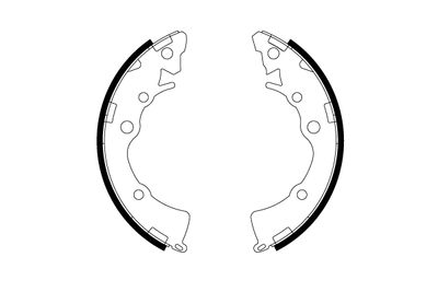 Brake Shoe Set TRW GS8812