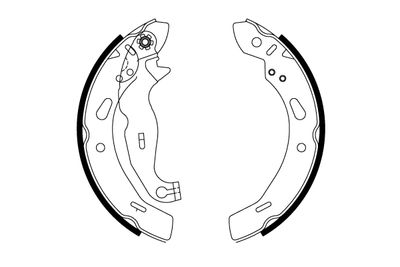 Brake Shoe Set TRW GS8814