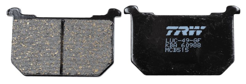 TRW MCB515 Brake Pad Set, disc brake