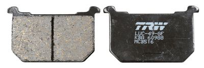 Brake Pad Set, disc brake TRW MCB516